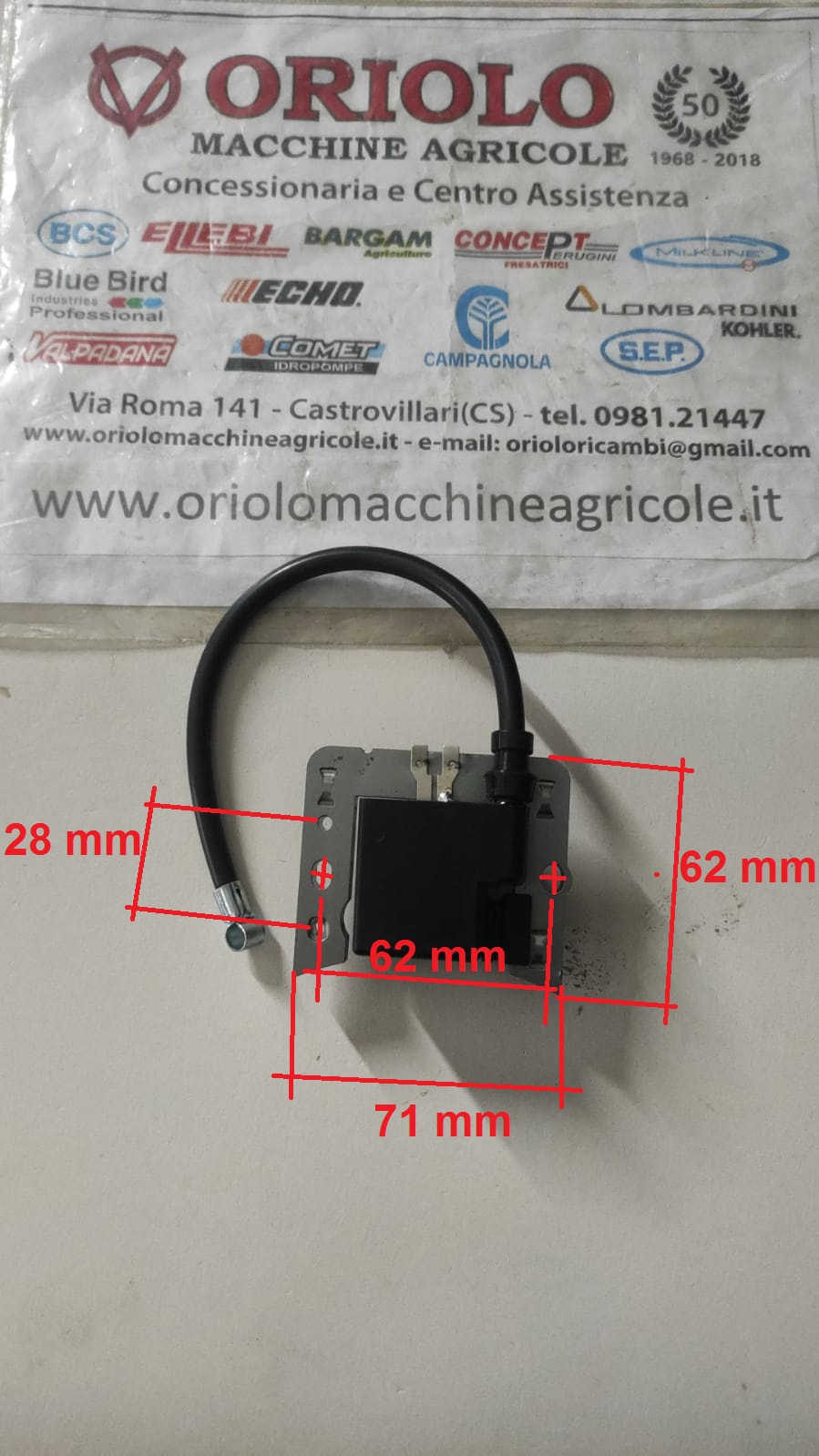 BOBINA ELETTRONICA TECUMSEH